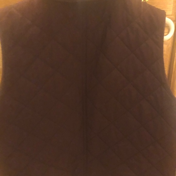 Ralph Lauren Burgundy Vest sz L - Picture 5 of 7